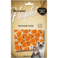 Ласощі для котів Flamingo лососеві роли 50 г