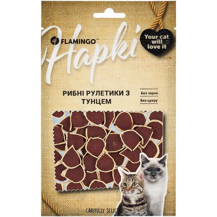 Лакомства для кошек Flamingo суши с тунцом 50 г фото 1