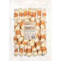 Лакомства жевательные кости для собак Flamingo с мясом курицы 11 см 46 шт 1.6 кг