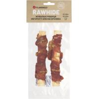 Лакомства жевательные ребра для собак Flamingo с мясом кролика 17 см 2 шт 110 г