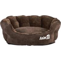 Лежак AnimAll Royal Velours M Chocolate 53х47х21 см