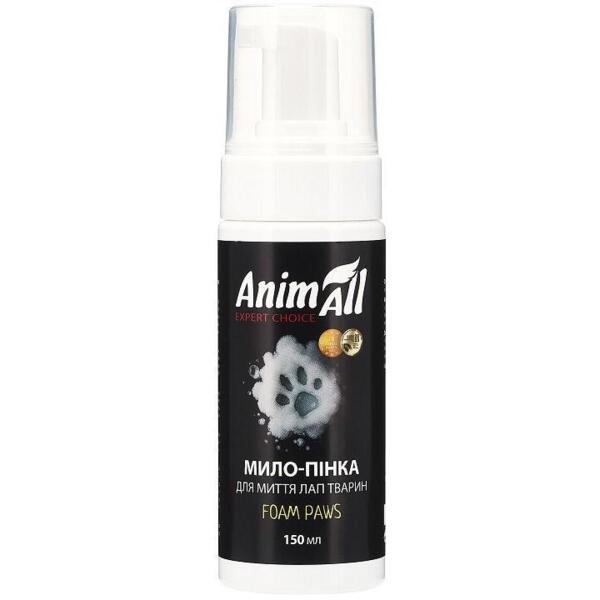 

Мыло-пенка для кошек и собак AnimAll для мытья лап 150 мл