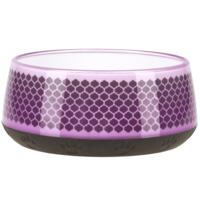 Миска для собак AnimAll Super з візерунком 300 мл фіолетова
