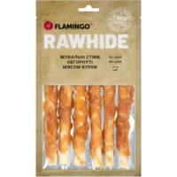 Лакомства для собак Flamingo с мясом курицы 15 мм 15 см 6 шт 180 г