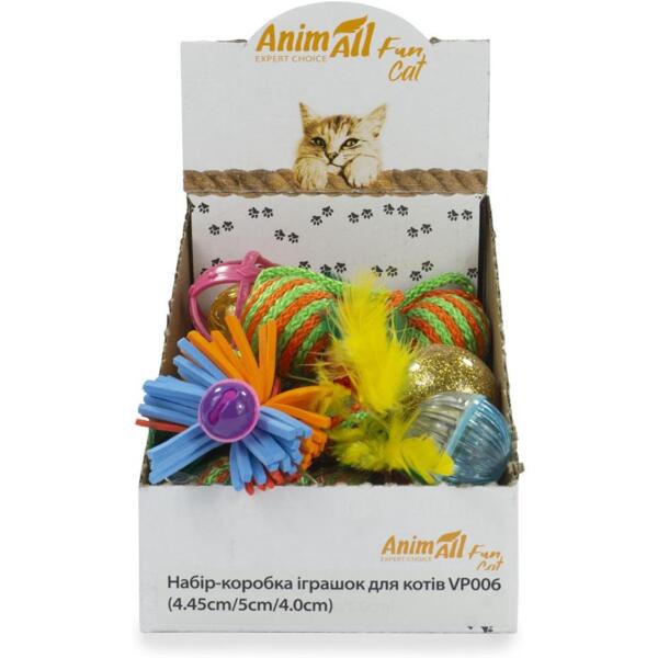 

Набор игрушек для кошек AnimAll Fun VP006 15 шт