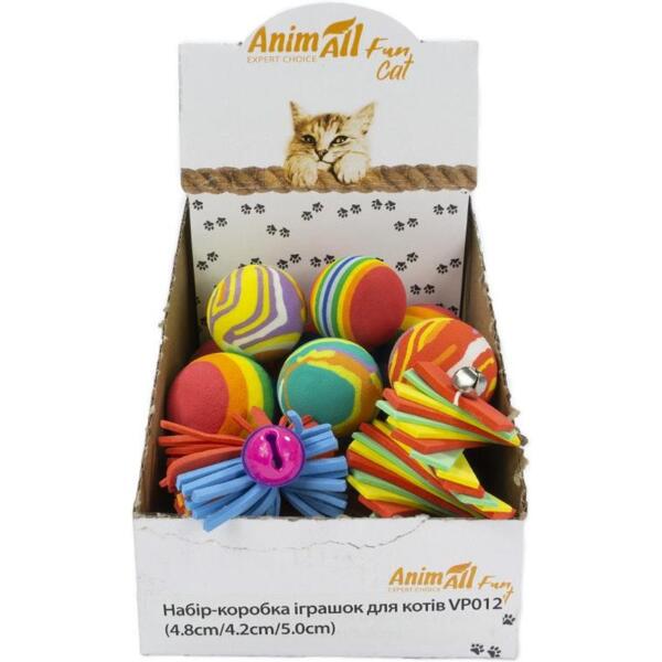 

Набор игрушек для кошек AnimAll Fun VP012 18 шт