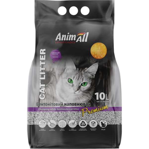 

Наполнитель AnimAll Бентонитовый белый 10 л с ароматом лаванды