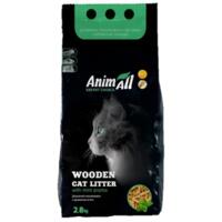 Наполнитель AnimAll древесный 2,8 кг с ароматом мяты