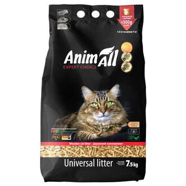 Наполнитель AnimAll древесный 7,5 кг