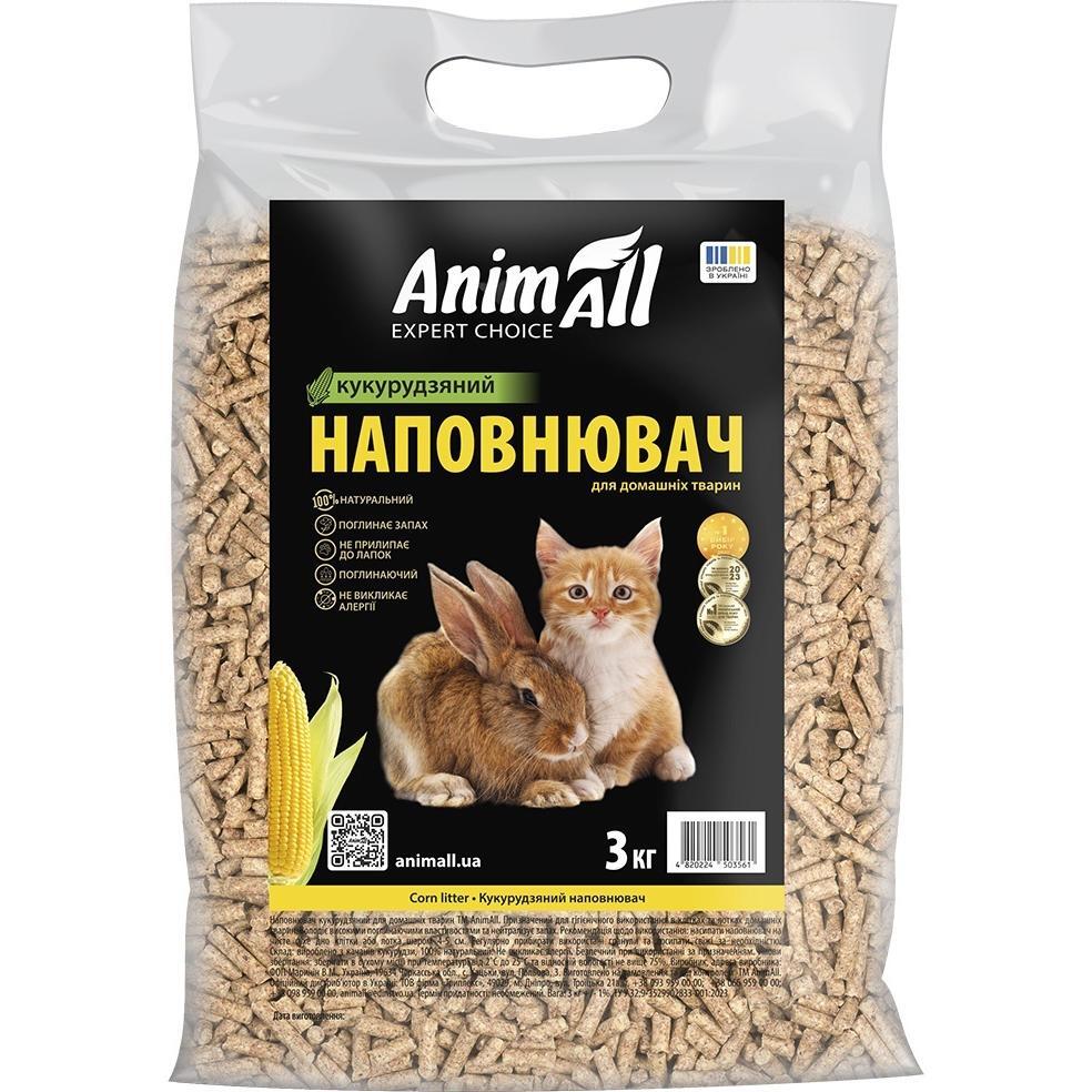 Наповнювач AnimAll кукурудзяний 3 кгфото1