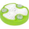 Миска-игрушка для собак AnimAll интерактивная для медленного питания зеленая/белая