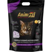 Наполнитель AnimAll Премиум силикагель Фиолетовый Аметист 15 л