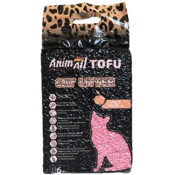 

Наполнитель AnimAll Тофу Персик 2,6 кг/6 литров