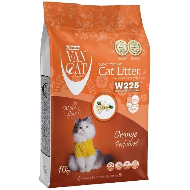 Наповнювач бентонітовий VanCat 10 кг аромат Помаранчфото1