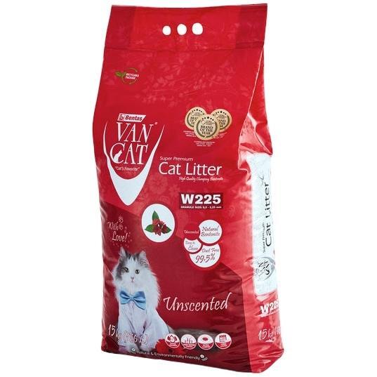 Наполнитель бентонитовый VanCat 15 кг Классик фото 1
