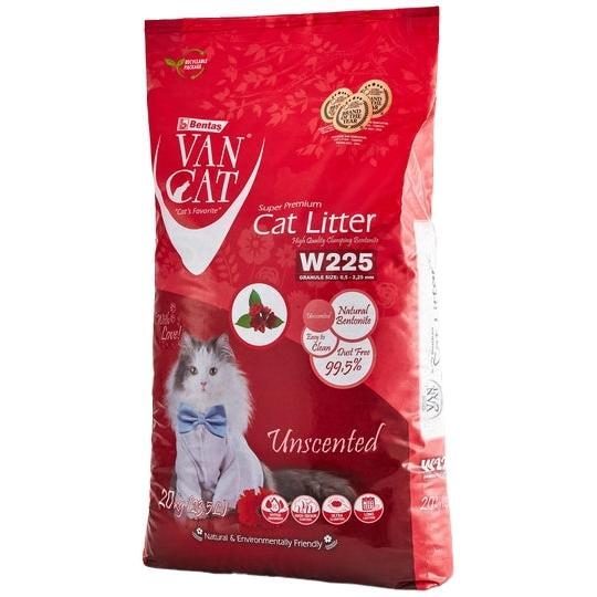 Наполнитель бентонитовый VanCat 20 кг Классик фото 1