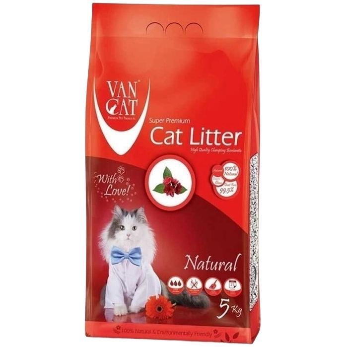 Наповнювач бентонітовий VanCat 5 кг Класикфото1
