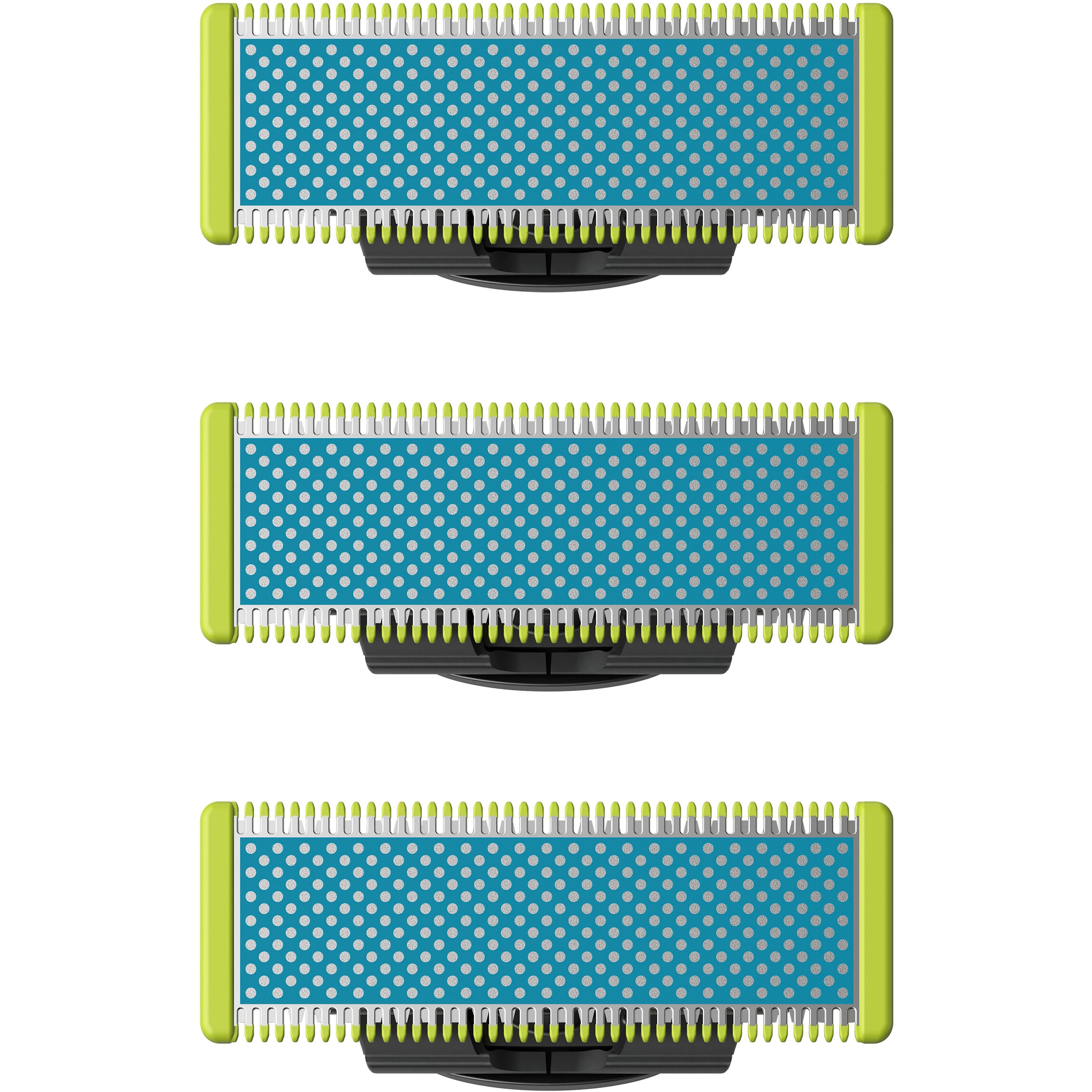Змінні леза PHILIPS OneBlade QP235/50 (3 шт) для надчутливої шкірифото1