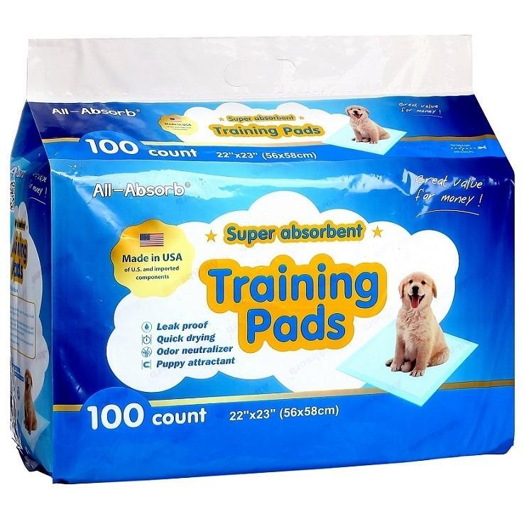 Пеленки All Absorb Regular 56x58 см 100 штук фото 1