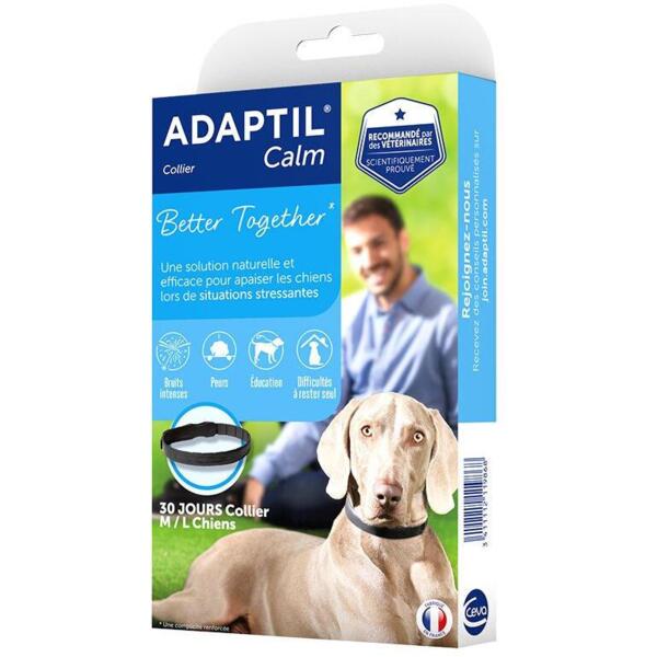 

Ошейник для собак Ceva Adaptil с успокоительными феромонами размер M-L