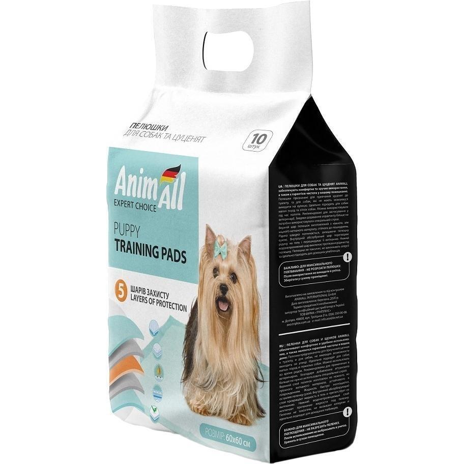 Пелюшки AnimAll 60x60 см 10 штукфото1