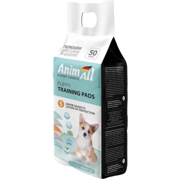 

Пеленки AnimAll 60x60 см 50 штук