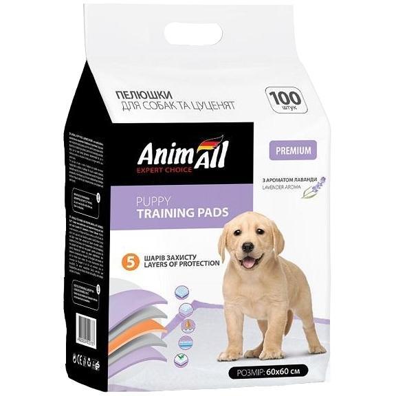 

Пеленки AnimAll 60x60 см с ароматом лаванды 100 штук