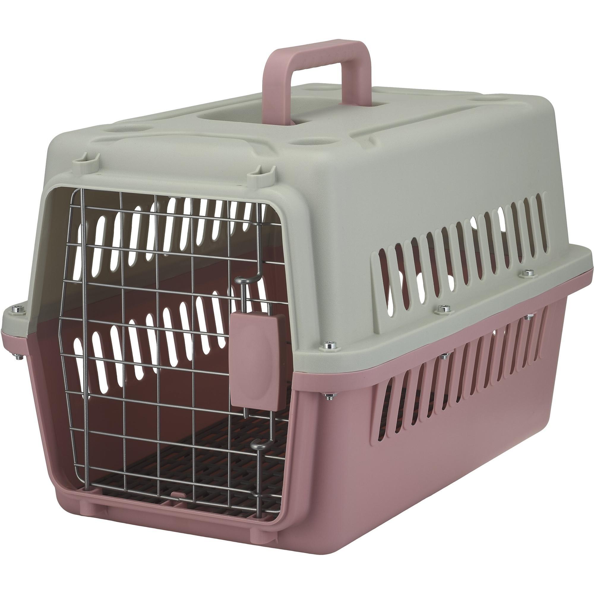 Переноска для кошек и собак AnimAll розовая PS-01 48x32x30 см фото 1