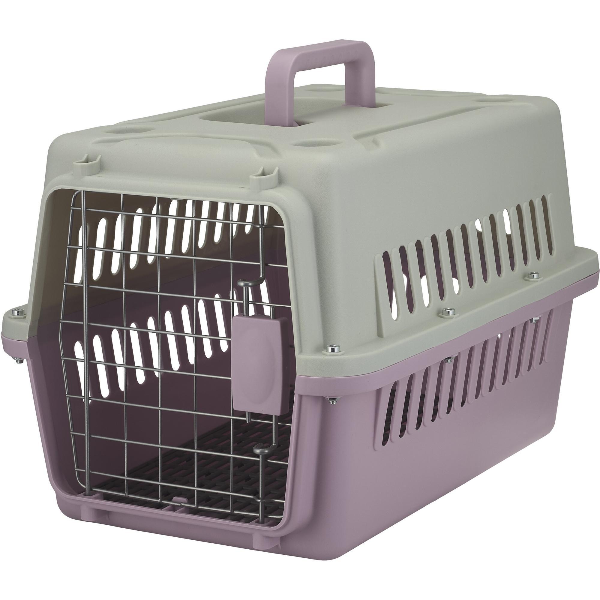 Переноска для котів та собак AnimAll фіолетова PS-01 48x32x30 смфото1