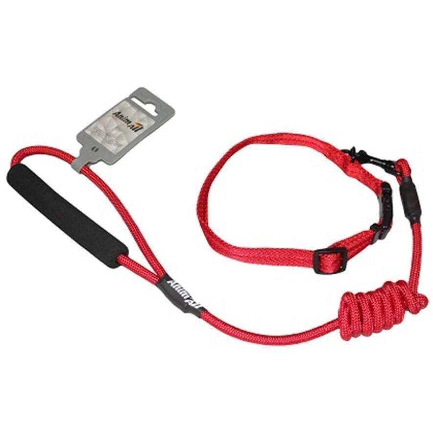 Повідець+нашийник AnimAll HJ-Y304-LC Red 8x1200x15mmфото1