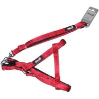 Поводок+шлейка AnimAll HJ-LH254 Red 20x1200x15 мм+40/65 см
