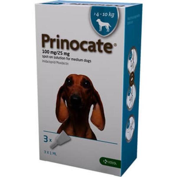 

Принокат для собак 4-10 кг 100/25 мг 3 пипетки