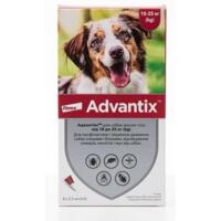 Противопаразитарные капли для собак 10-25 кг Bayer Advantix 2,5 мл 4 капли