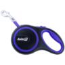 Рулетка-поводок AnimAll до 25 кг/5 метров М фиолетово-черный