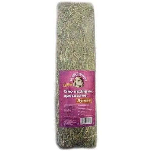 

Сено луговое прессованное Мій Пухнастик 1 кг