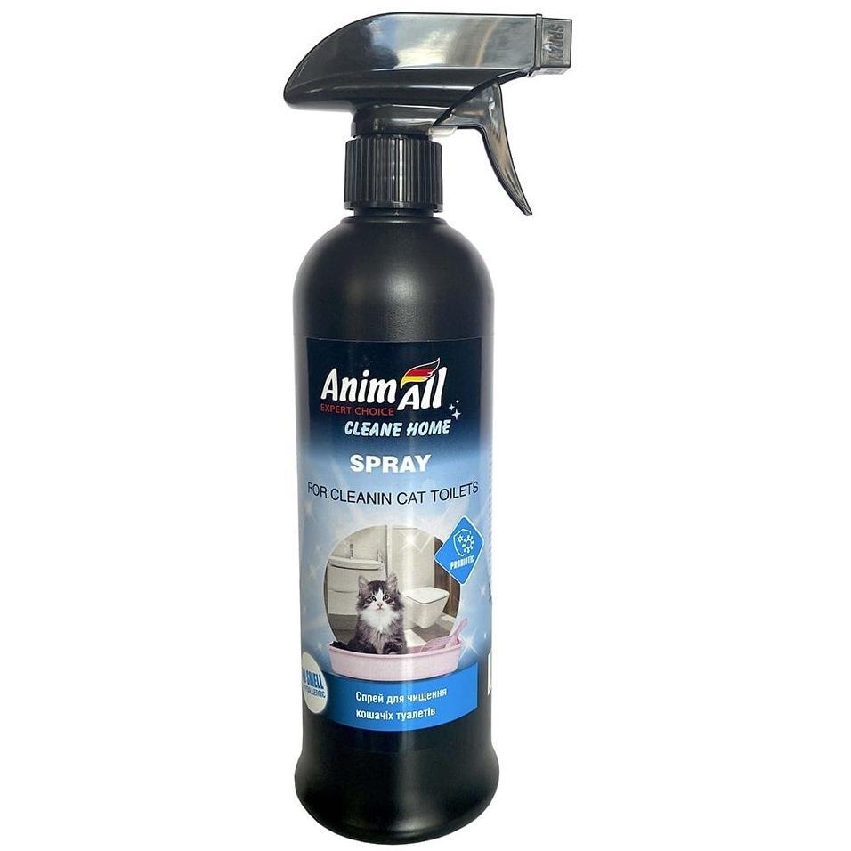 Спрей AnimAll cleane home для чистки кошачьих туалетов 500 мл фото 1