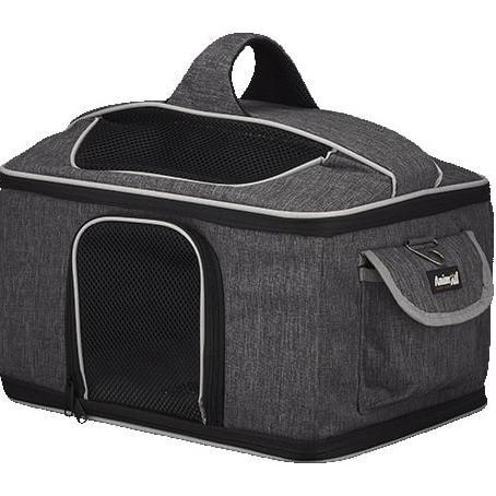 Сумка-переноска AnimAll М’яка CH-9006-1 40х28х28 см сірафото1