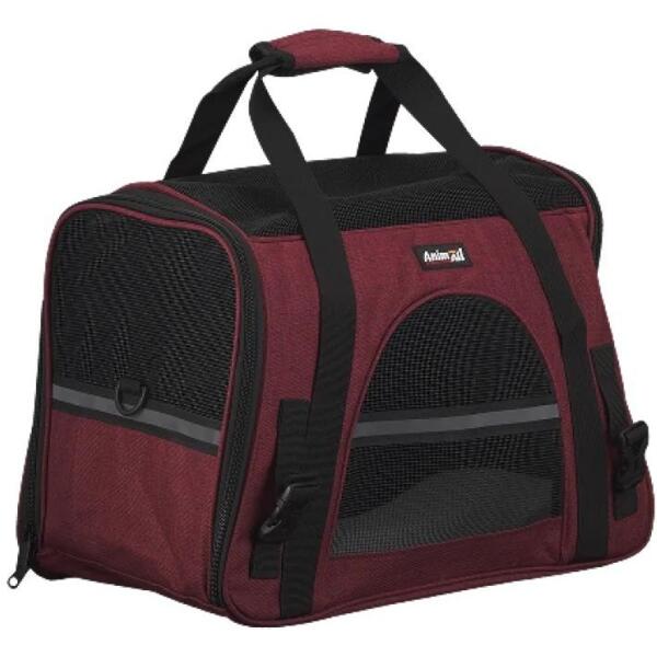 

Сумка-переноска AnimAll Мягкая HJ-8003 48х25х33 см бордо