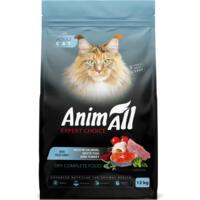 Сухой корм для кошек AnimAll полнорационный с лососем, белой рыбой и свежей индейкой 12 кг
