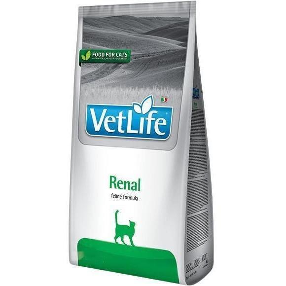 Сухий корм для котів Farmina Vet Life Renal дієтичне харчування для підтримки функції нирок 2 кгфото1