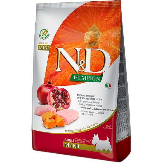 

Сухой корм для собак Farmina N&D Grain Free Pumpkin Chicken & Pomegranate Adult Mini 2.5 кг