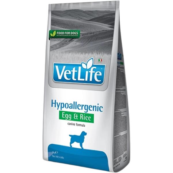 

Сухой корм для собак Farmina Vet Life Hypoallergenic Egg & Rice Диетическое питание при пищевой аллергии 2 кг