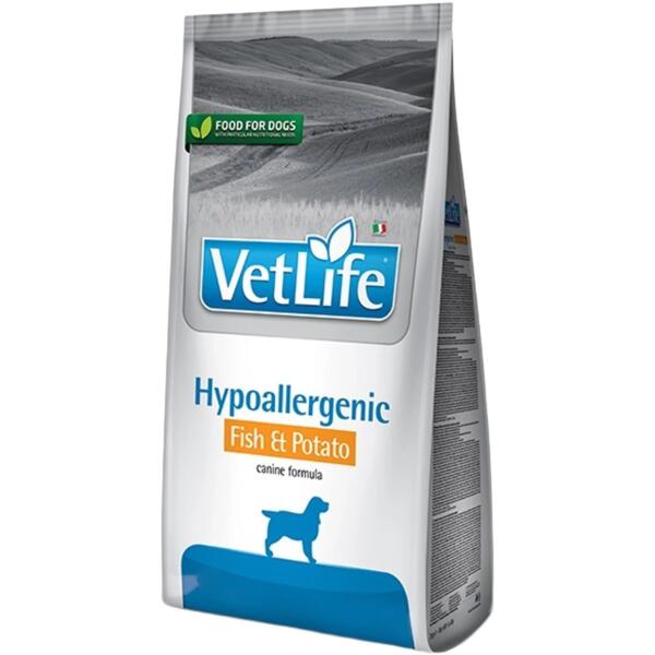 

Сухой корм для собак Farmina Vet Life Hypoallergenic Fish & Potato Диетическое питание при пищевой аллергии 12 кг