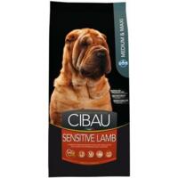 Сухой корм для собак с чувствительным пищеварением Farmina Cibau Sensitive Adult Medium & Maxi с ягненком 2.5 кг