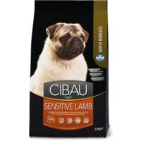 Сухой корм для собак с чувствительным пищеварением Farmina Cibau Sensitive Adult Mini с ягненком 2.5 кг