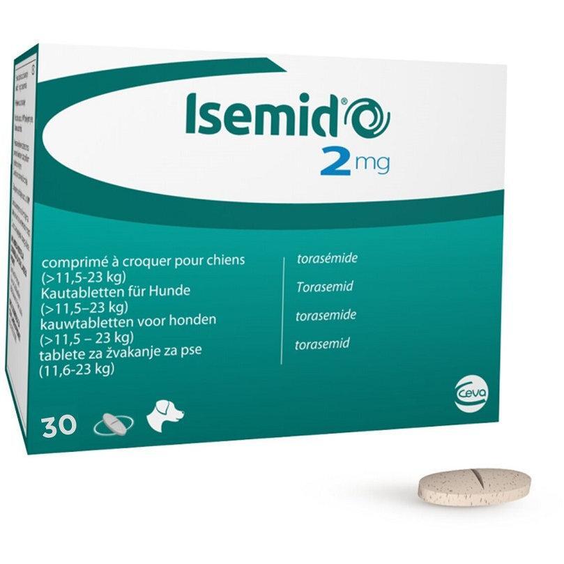 Таблетки Ceva Isemid 2 мг 206 мг 30 табфото1