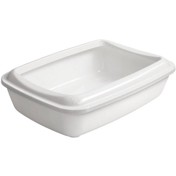 

Туалет для кошек AnimAll белый с лопаткой CNR-106 50x37x13.5 см