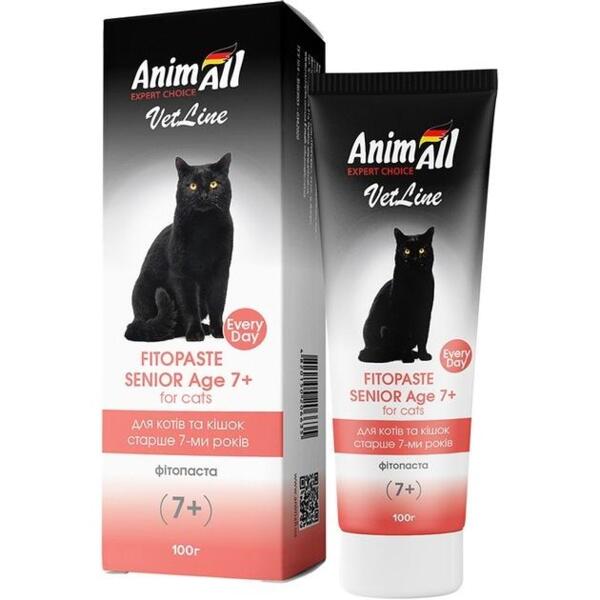 

Фитопаста для кошек старше 7 лет AnimAll VetLine 100 г