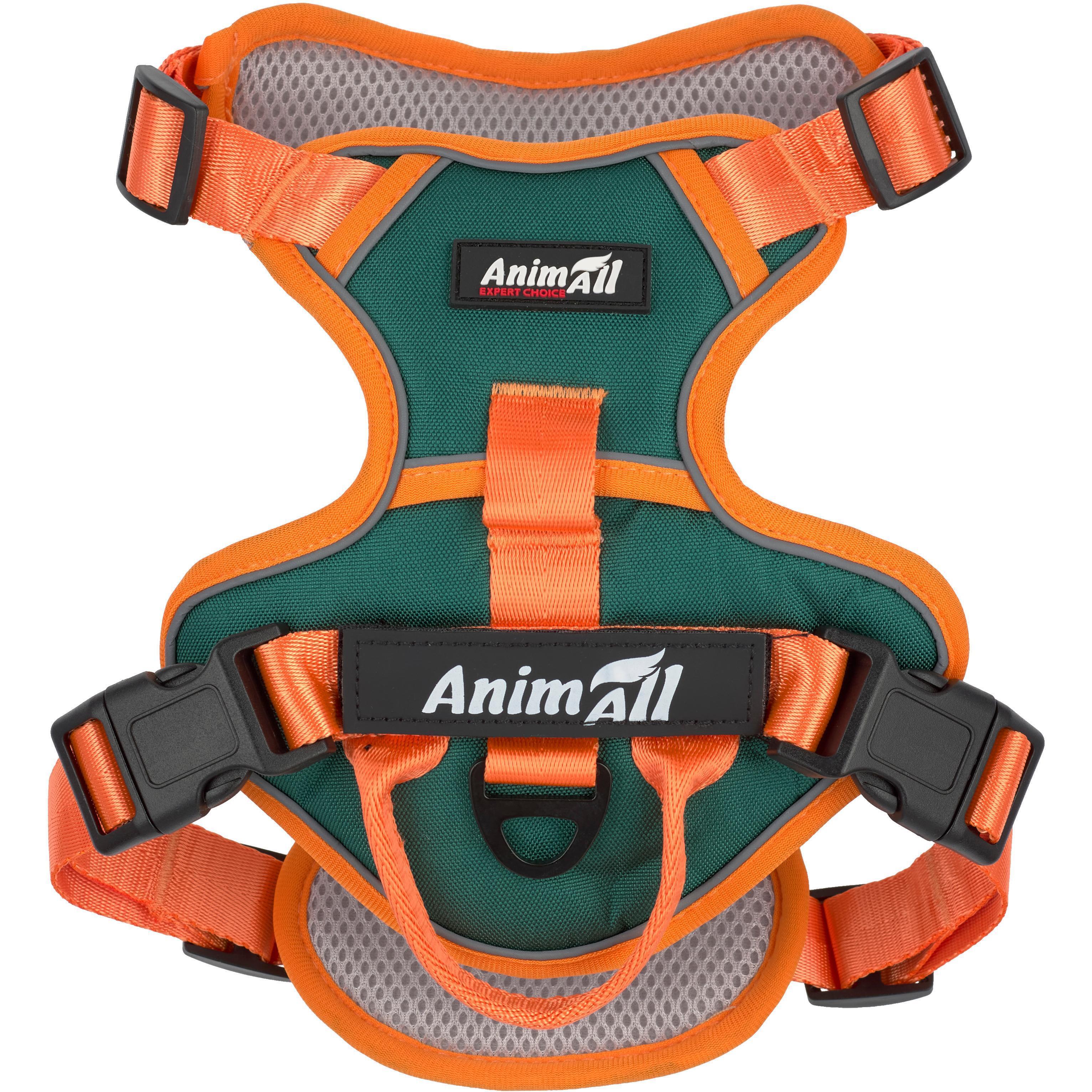 Шлея для собак AnimAll HL.green XLфото1