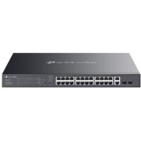 Коммутатор TP-LINK ES228GMP 26xGE (24xPoE), 384Вт, 2xSFP, WebSmart (ES228GMP)